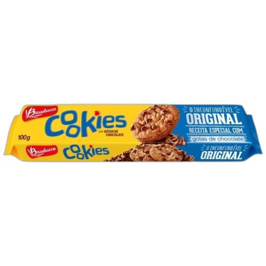 Detalhes do produto Bisc Cookies Original 100Gr Bauducco Gotas Choc