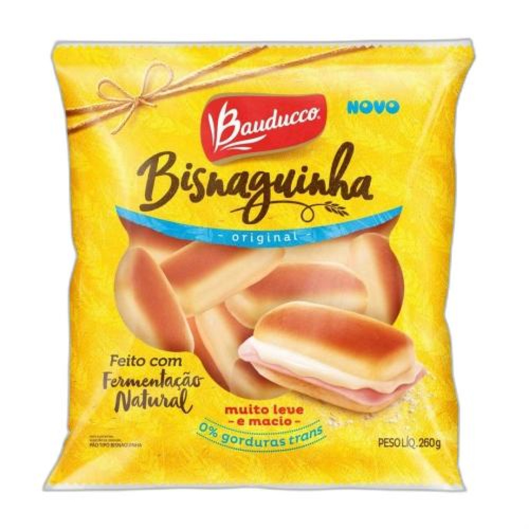 Detalhes do produto Bisnaguinha 260Gr Bauducco Tradicional