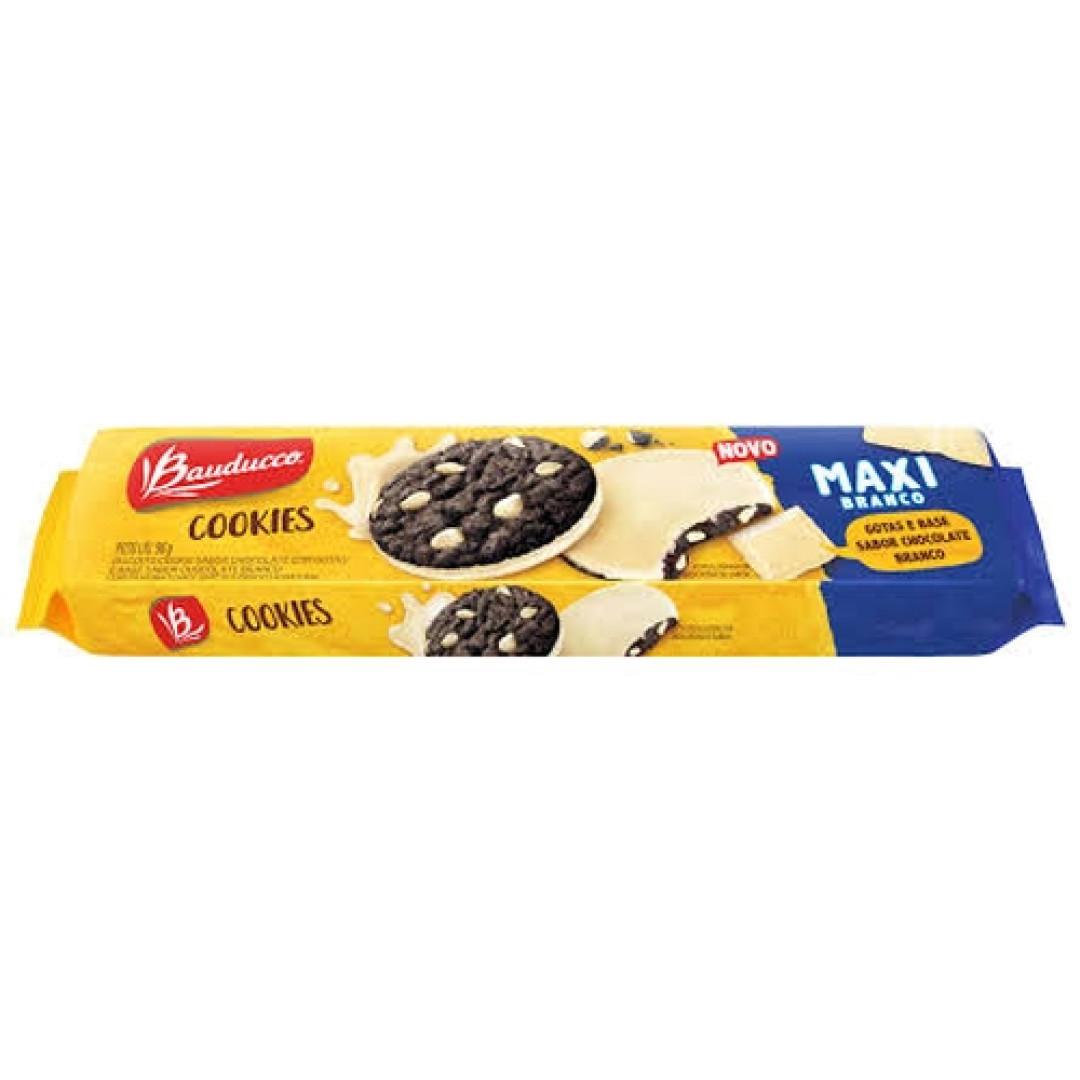 Detalhes do produto Bisc Cookies Maxi 96Gr Bauducco Choc Bco