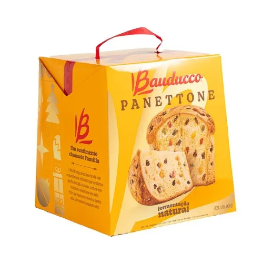 Detalhes do produto Panettone 908Gr Bauducco Frutas Citricas