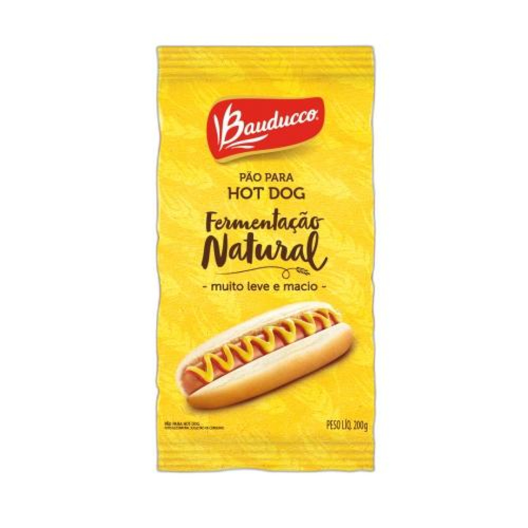 Detalhes do produto Pao Hot Dog 200Gr Bauducco .