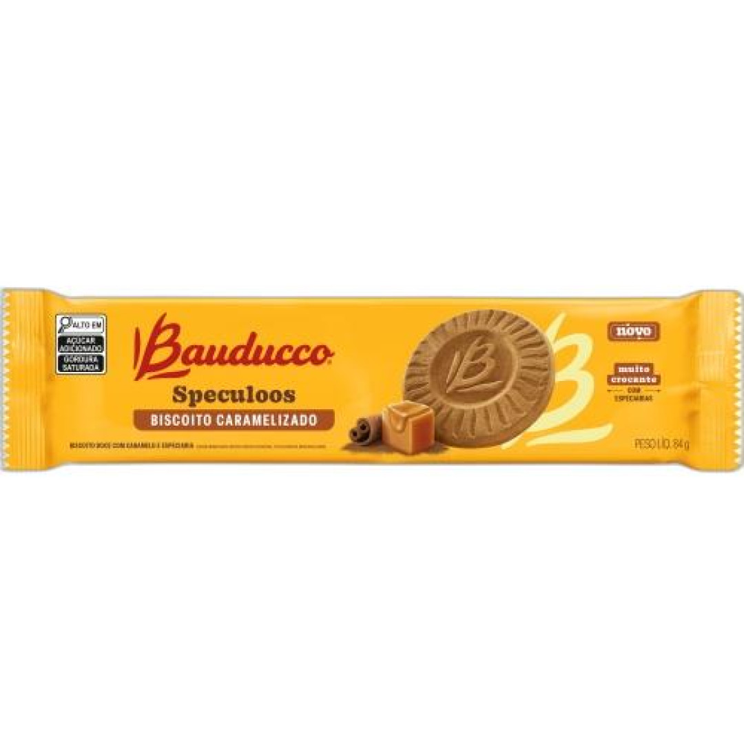 Detalhes do produto Bisc Speculoos 84Gr Bauducco Caramelo.especi