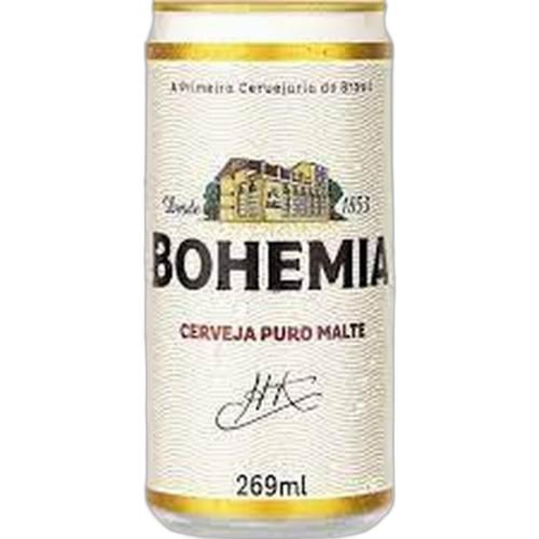 Detalhes do produto Cerveja 269Ml Bohemia Puro Malte .