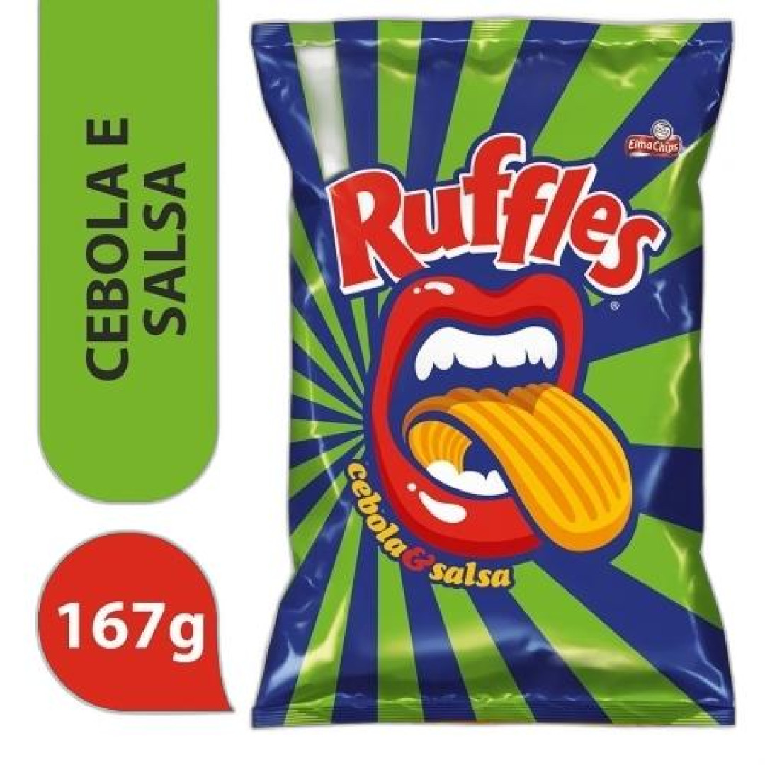 Detalhes do produto Batata Ruffles 167Gr Elma Chips Pepsico Salsa.cebola