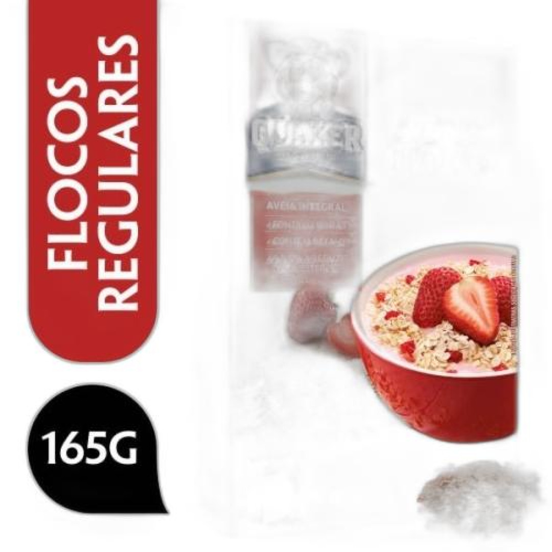 Detalhes do produto Aveia Flocos Regulares 165Gr Quaker Peps .