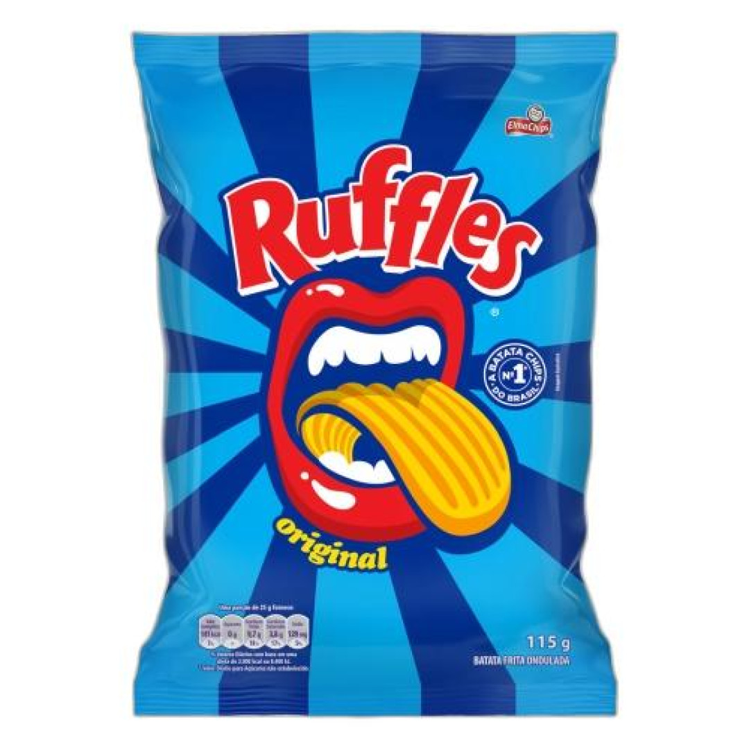 Detalhes do produto Batata Ruffles 115Gr Elma Chips Sal