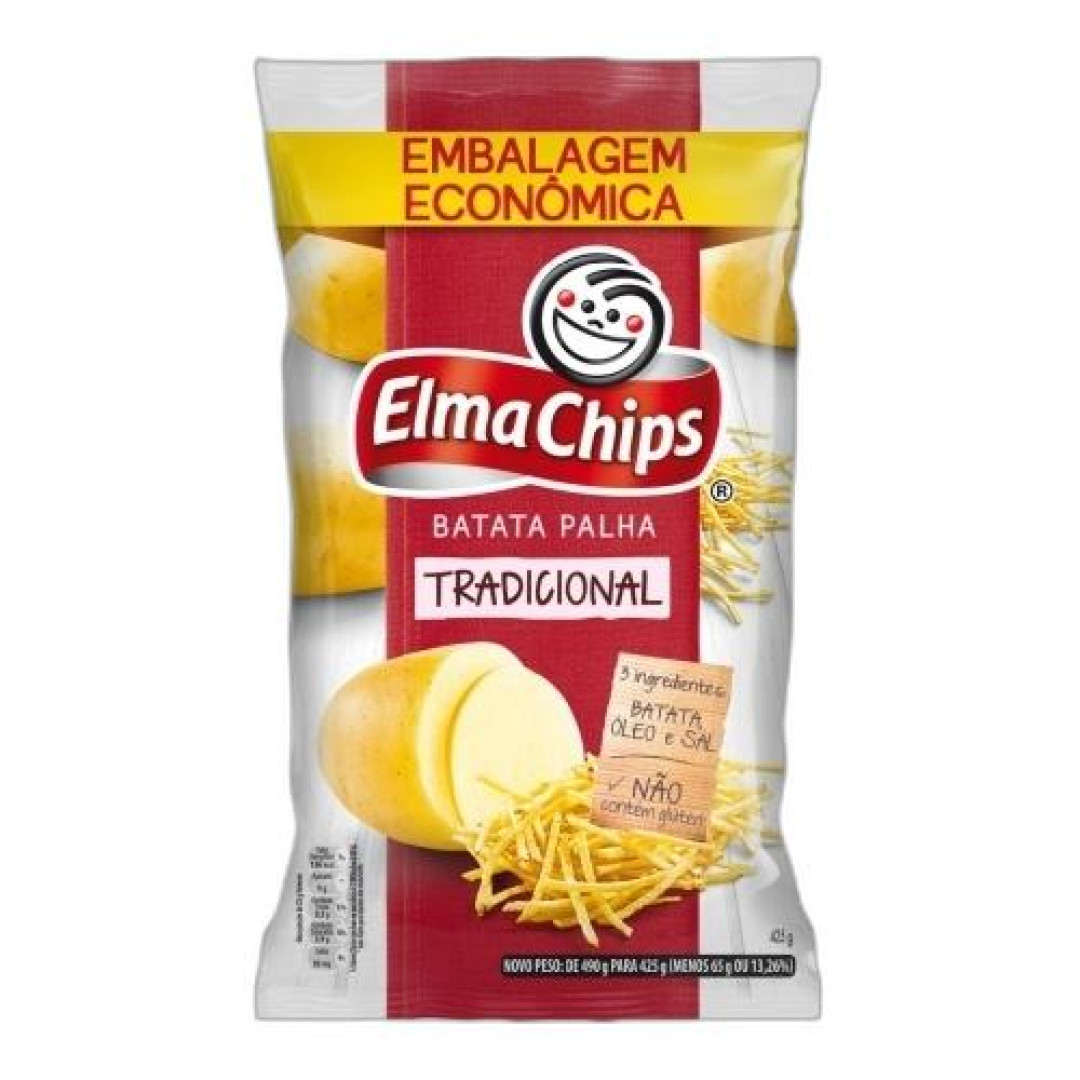 Detalhes do produto Batata Palha Na Mesa 425Gr Elma Chips Tradicional