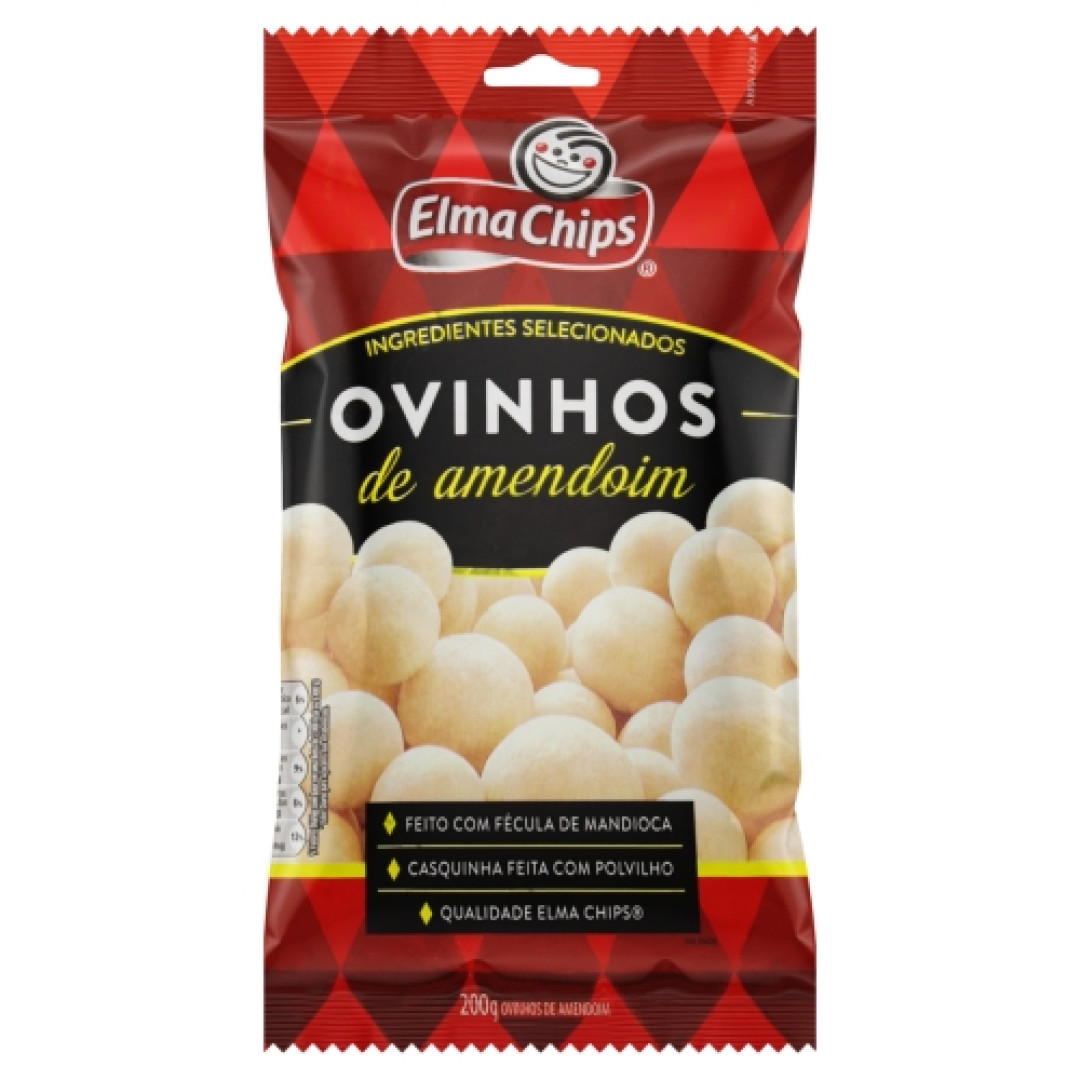 Detalhes do produto Amendoim Ovinho 145Gr Elma Chips .