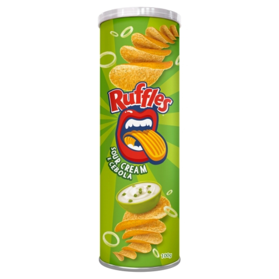 Detalhes do produto Batata Ruffles Lt 100Gr Pepsico Sour Cream