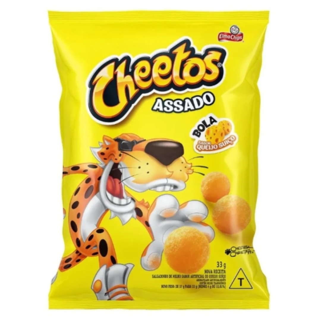 Detalhes do produto Salg Cheetos Bola 33Gr Elma Chips Queijo Suico