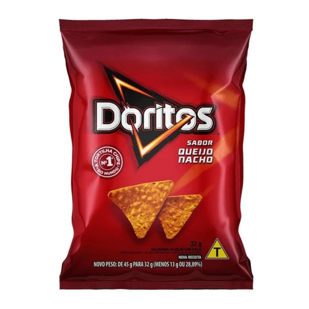 Detalhes do produto Salg Doritos 32Gr Elma Chips Queijo Nacho