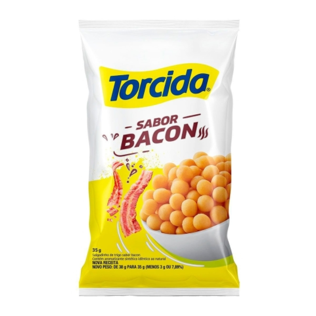 Detalhes do produto Salg Torcida Jr 35Gr Lucky Bacon