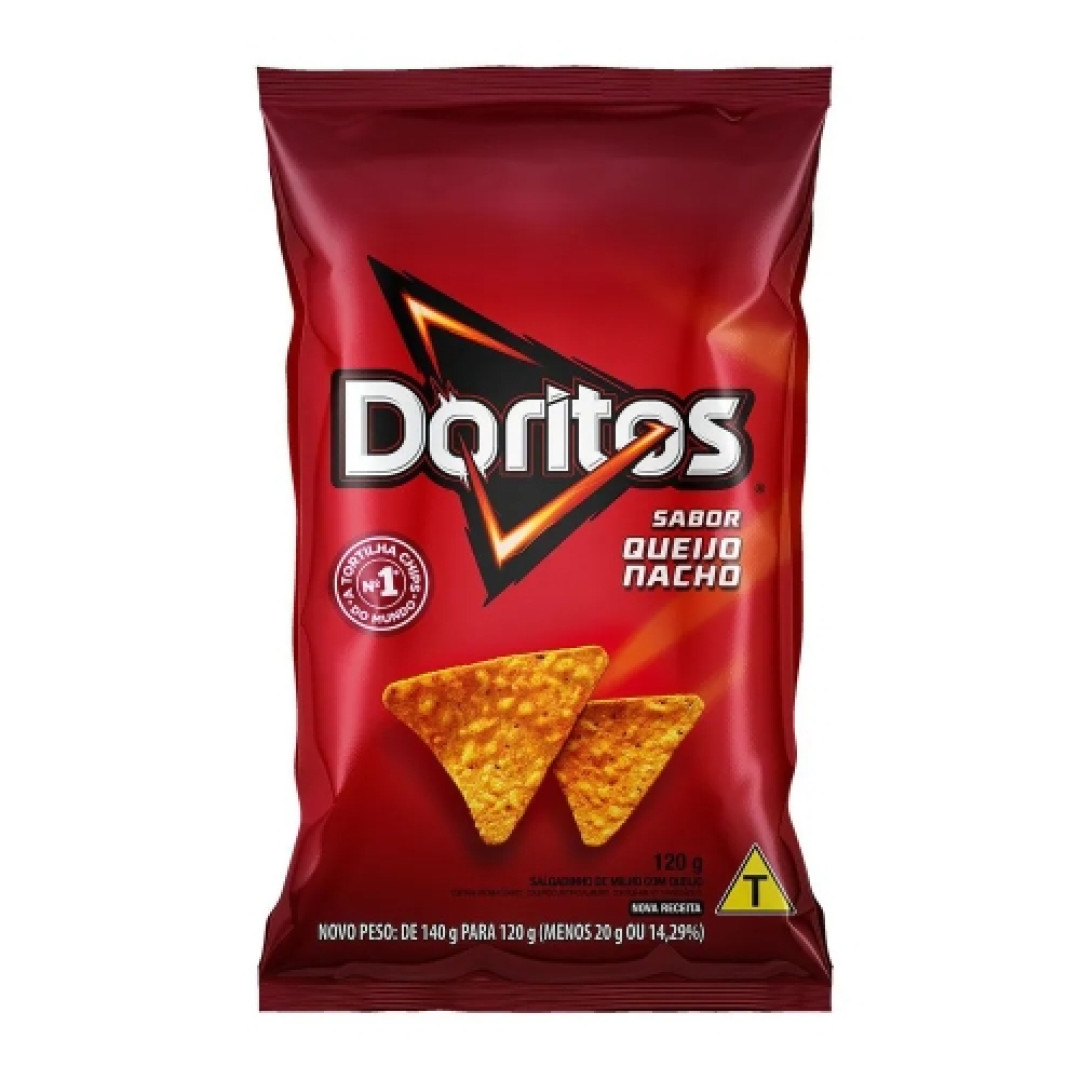 Detalhes do produto Salg Doritos 120Gr Elma Chips Queijo Nacho