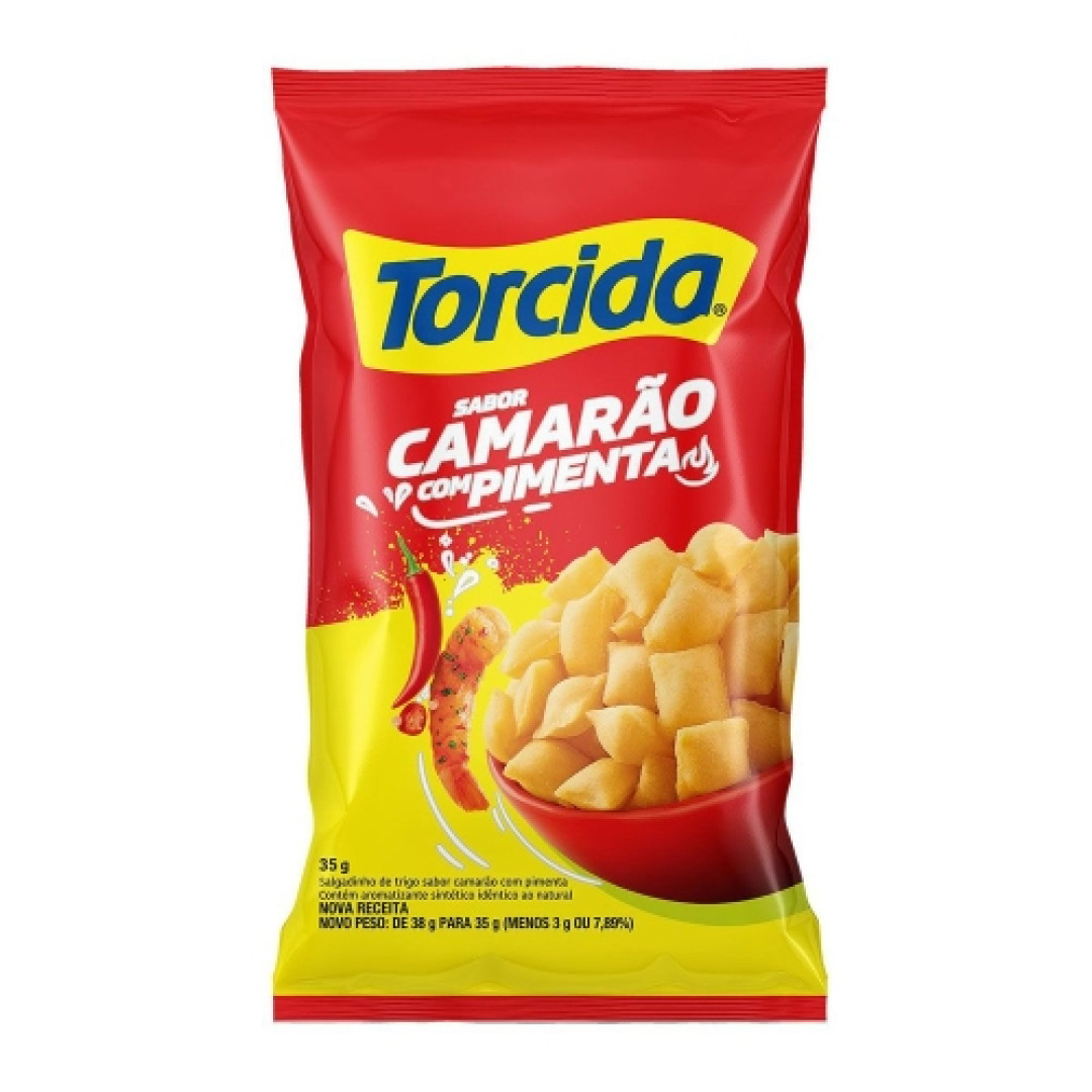 Detalhes do produto Salg Torcida Jr 35Gr Lucky Camarao