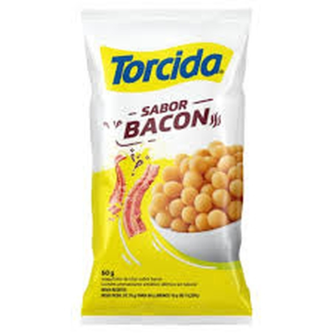 Detalhes do produto Salg Torcida Pc 60Gr Lucky Bacon