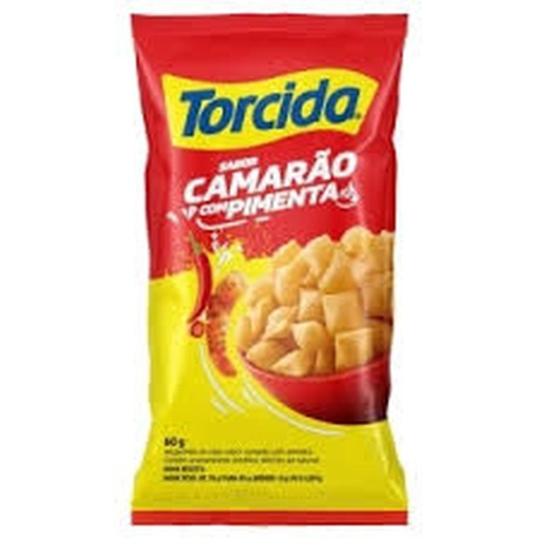 Detalhes do produto Salg Torcida Pc 60Gr Lucky Camarao.pimenta