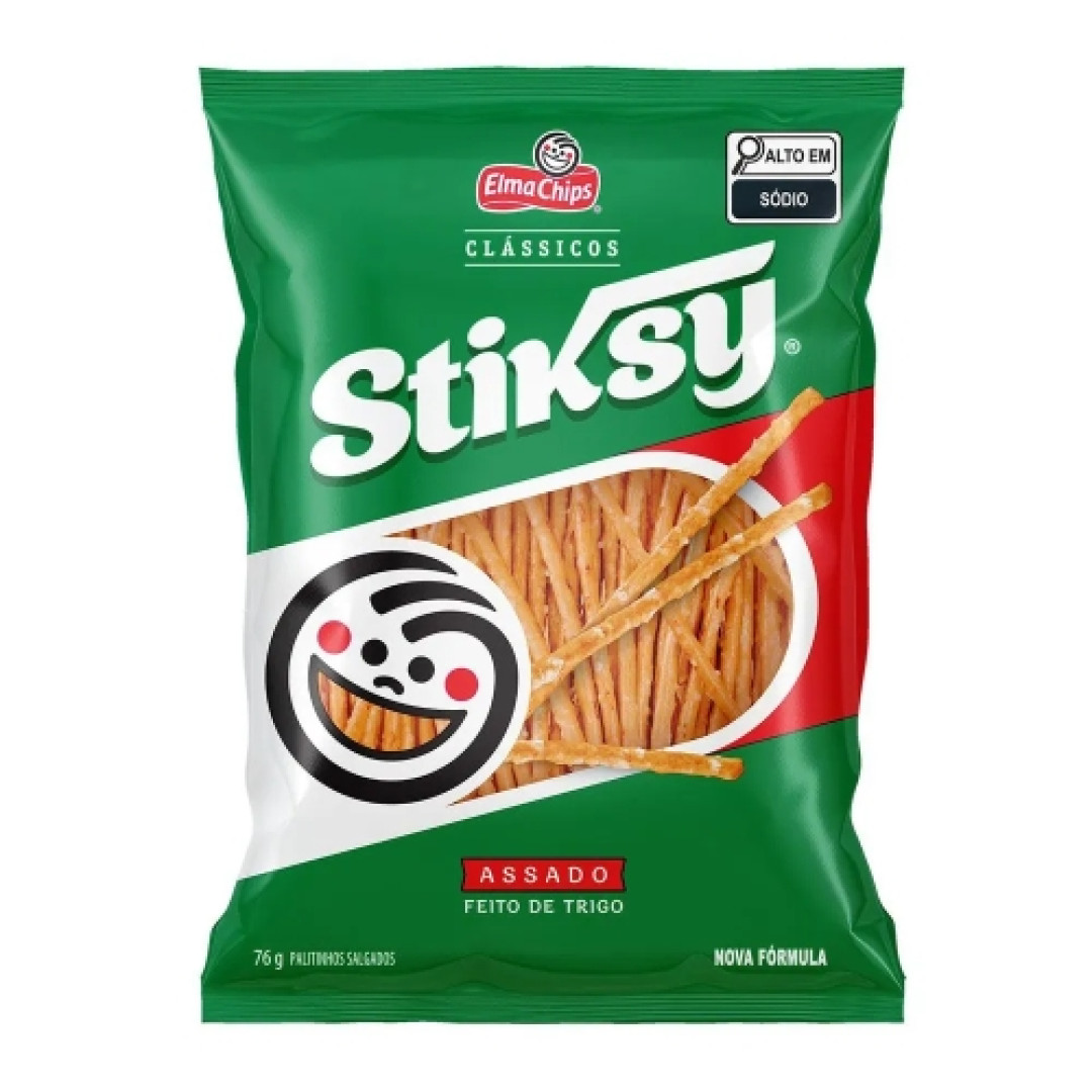 Detalhes do produto Salg Stiksy Palito 76Gr Elma Chips Peps .