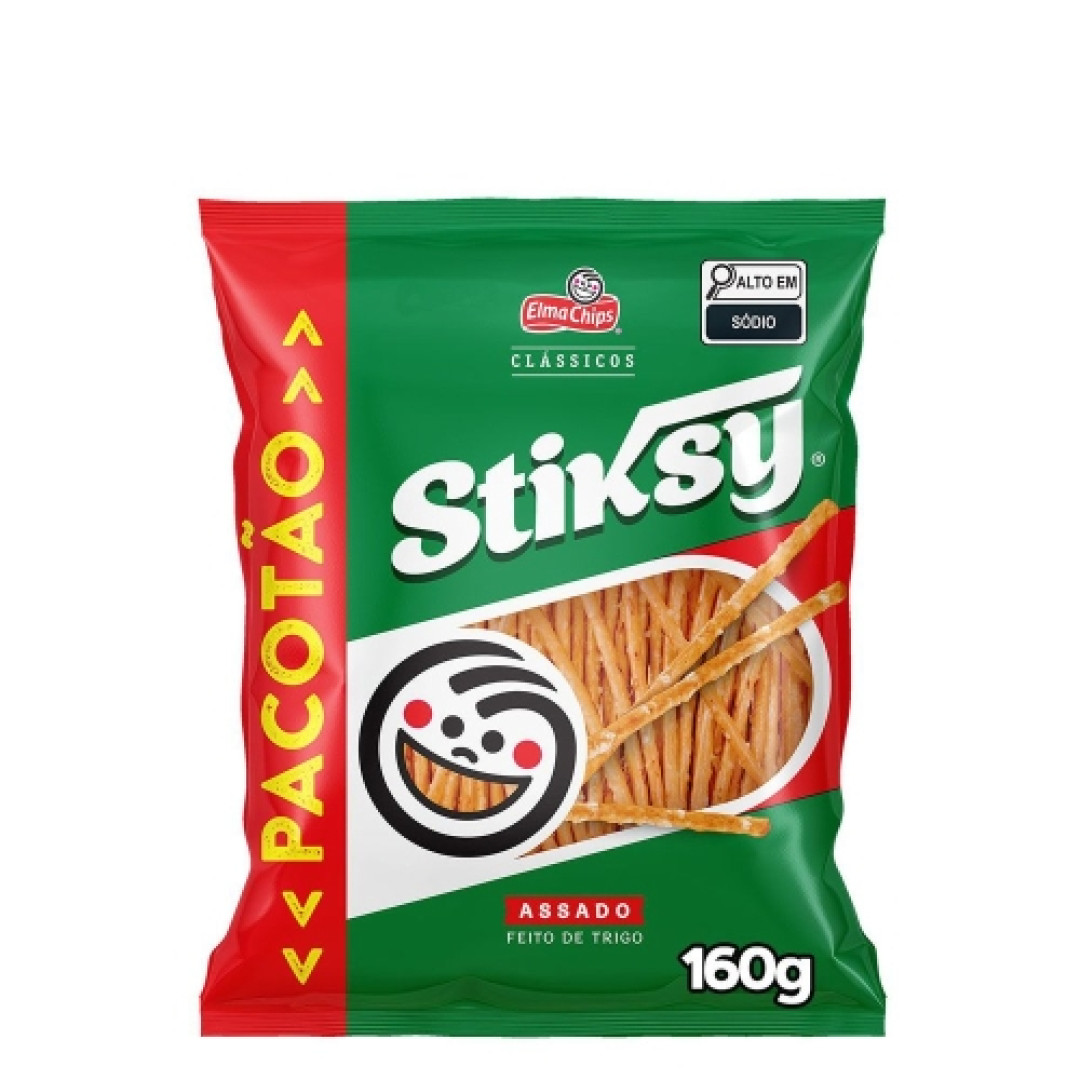 Detalhes do produto Salg Stiksy Palito 160Gr Elma Chips Peps .