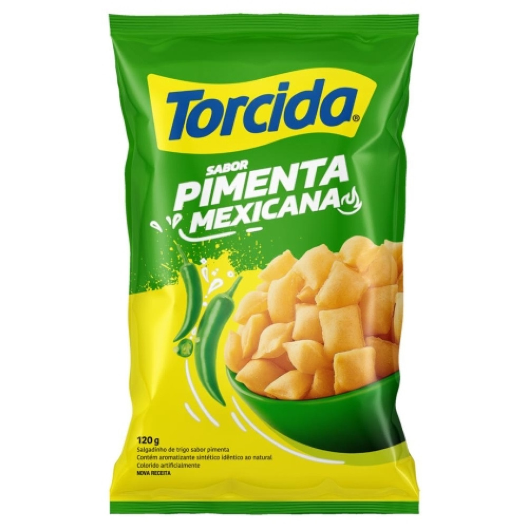 Detalhes do produto Salg Torcida 120Gr Lucky Pimenta Mexican