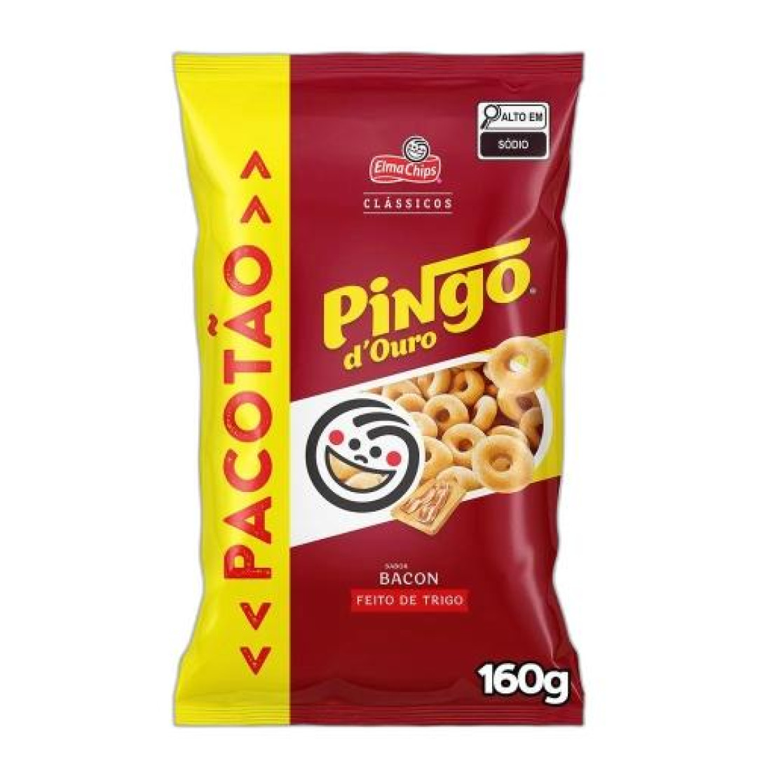 Detalhes do produto Salg Pingo D Ouro 160Gr Elma Chips Pepsi Bacon