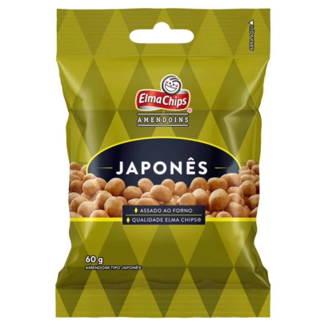 Detalhes do produto Amendoim Japones 60Gr Elma Chips .