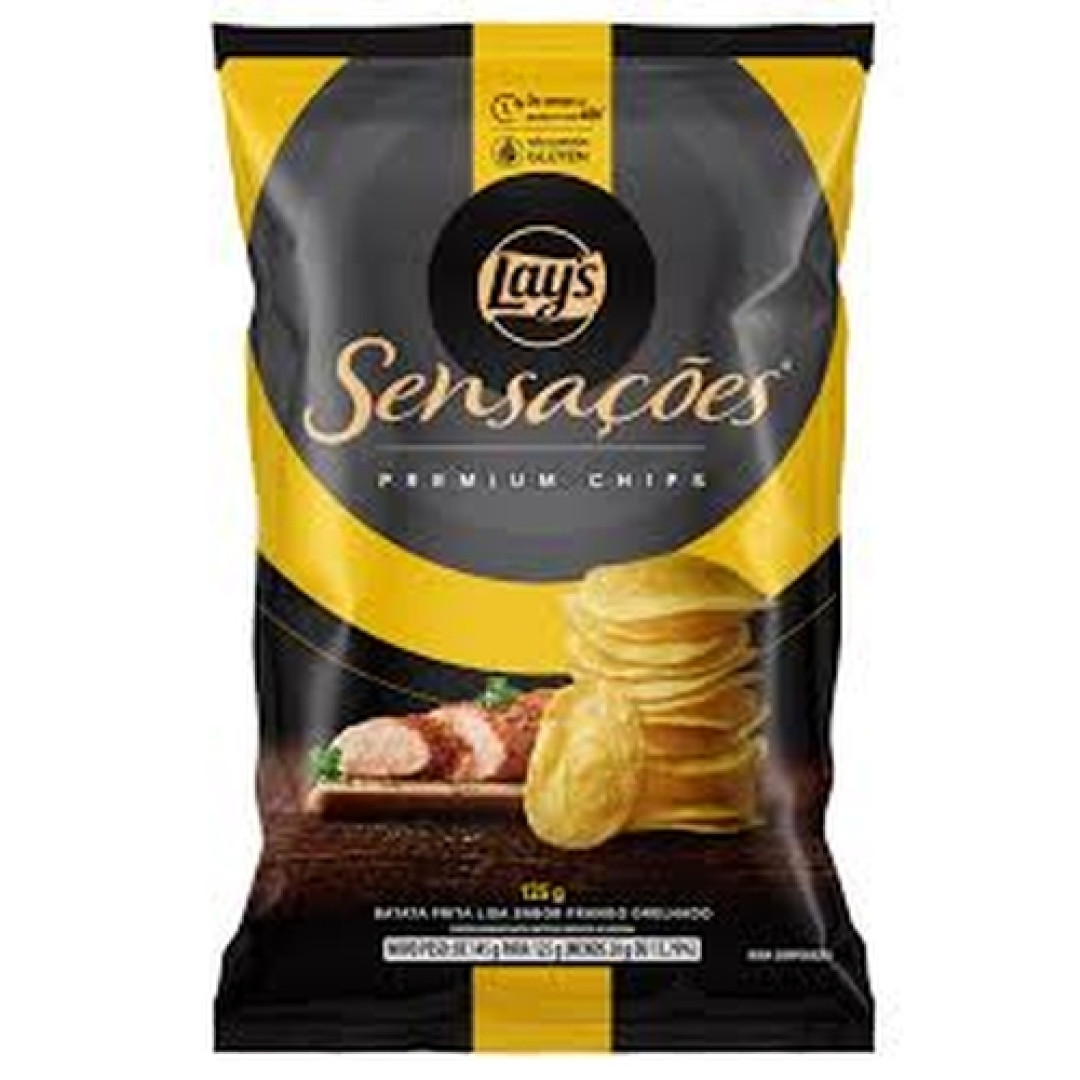 Detalhes do produto Batata Chips Sensacoes 125Gr Elma Chips Frango