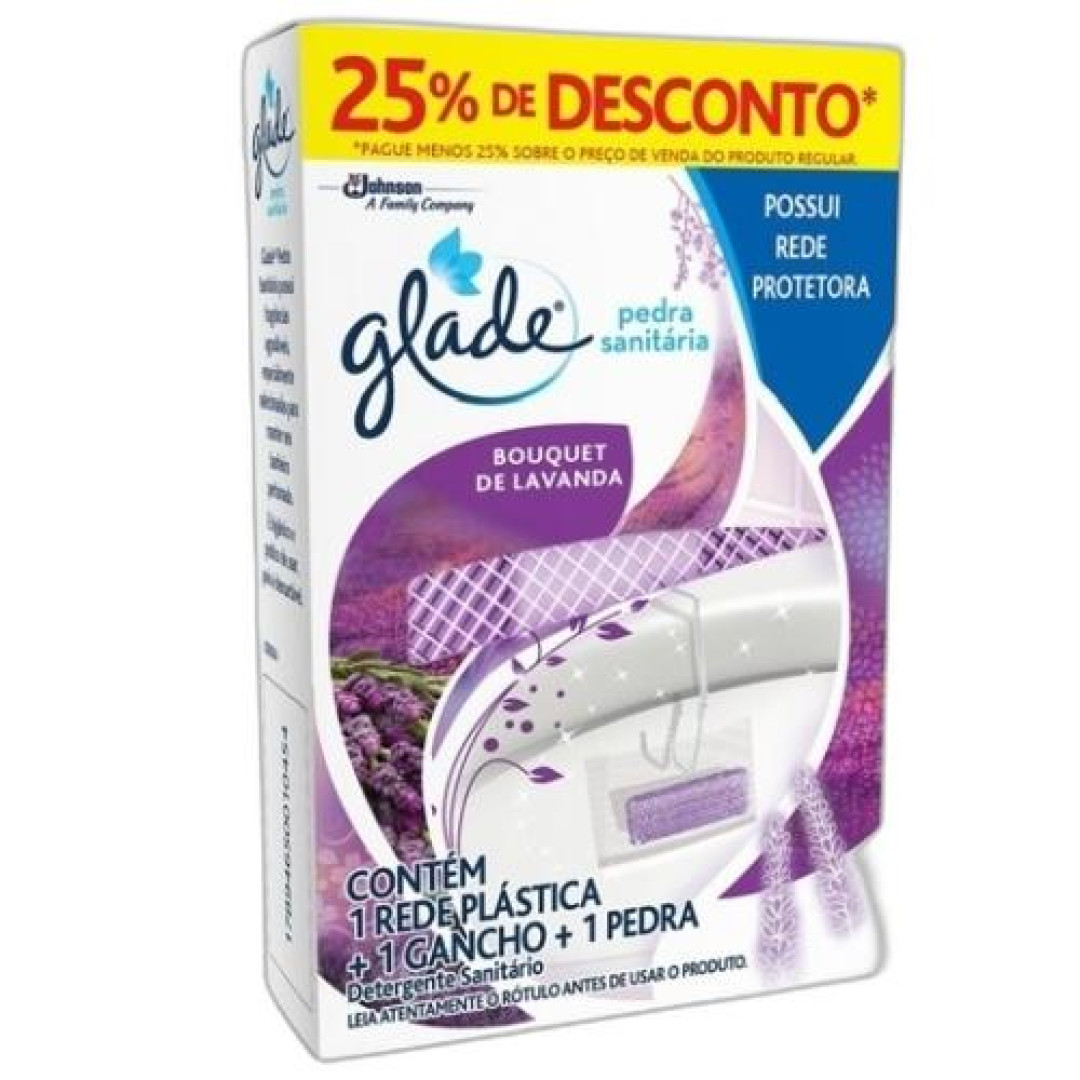 Detalhes do produto Pedra Sanitaria Glade Ap 1Un Johnson Lavanda