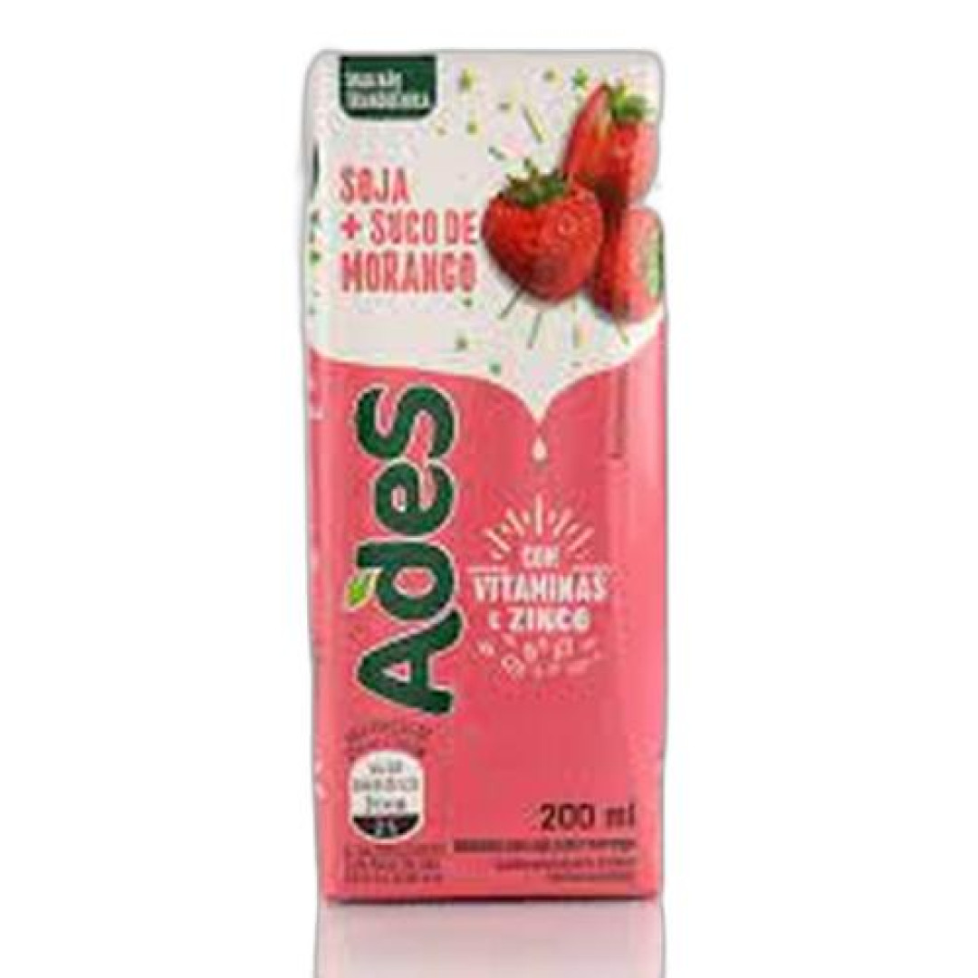 Detalhes do produto Suco 200Ml Ades  Morango