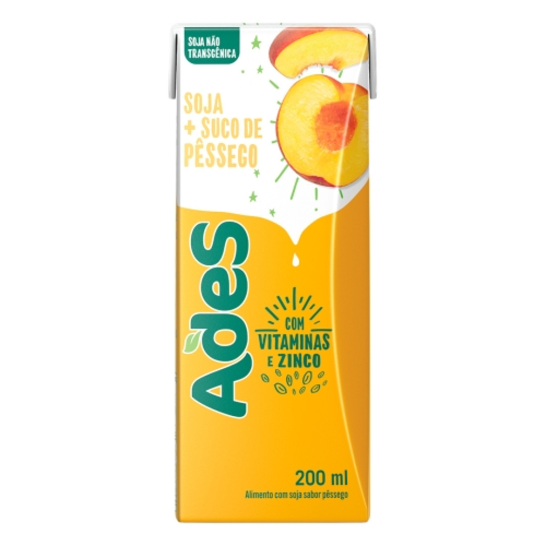 Detalhes do produto Suco 200Ml Ades  Pessego