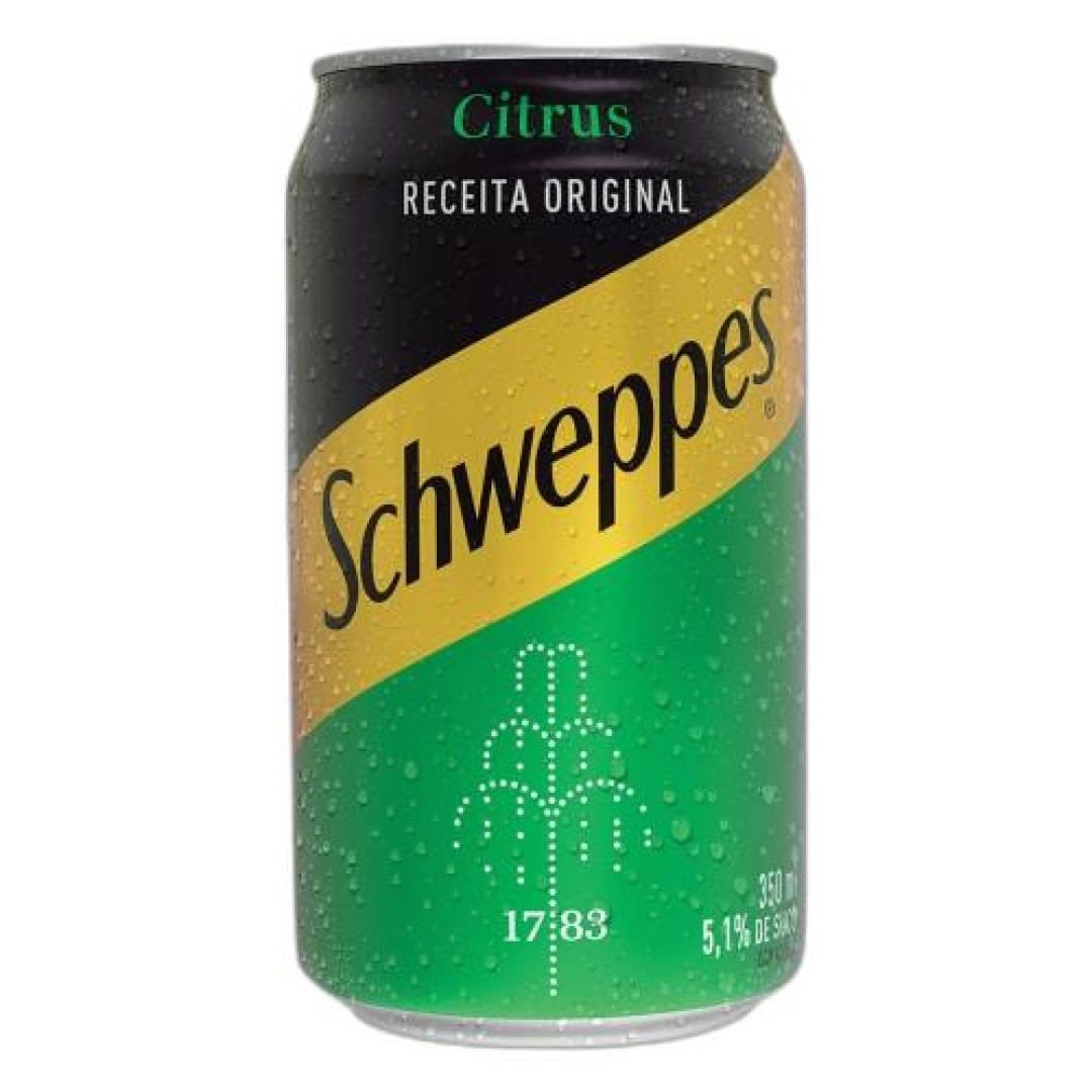 Detalhes do produto Refrig Lt 350Ml Schweppes Citrus