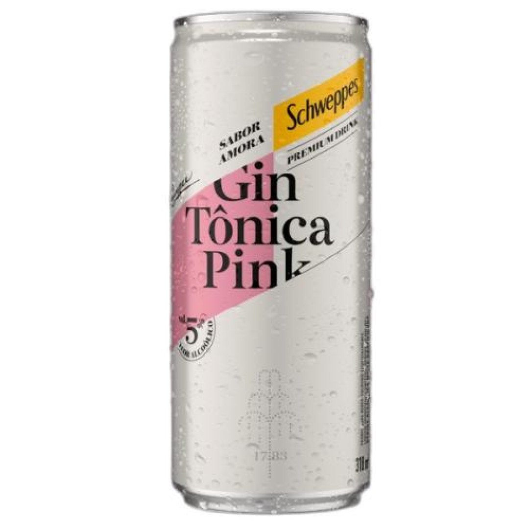 Detalhes do produto Gin Tonica 310Ml Schweppes Pink