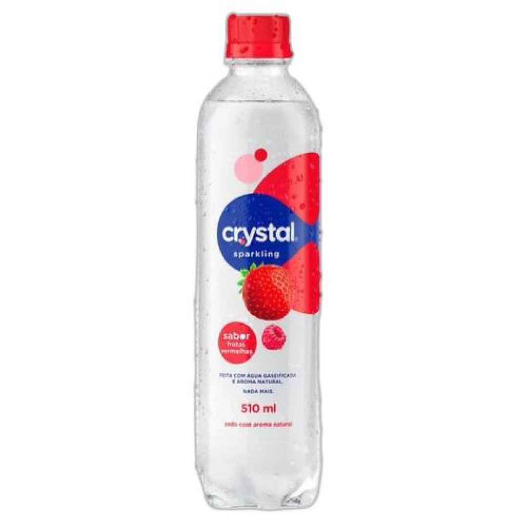 Detalhes do produto Agua Saborizada 510Ml Crystal Frutas Vermelha