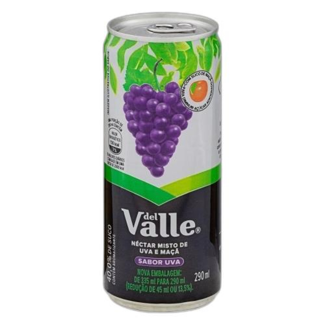 Detalhes do produto Suco Lt 290Ml Del Valle Uva