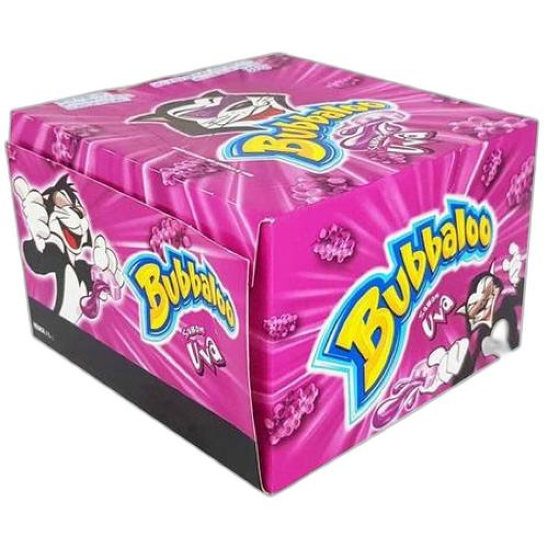 Detalhes do produto Chicle Bubbaloo 60Un Mondelez Uva