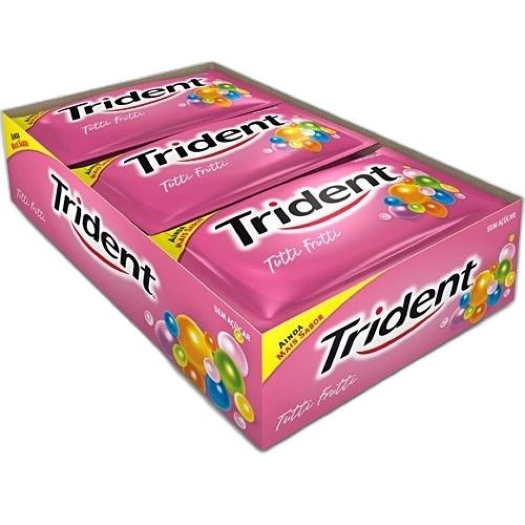 Detalhes do produto Chicle Trident 21Un Mondelez Tutti Frutti