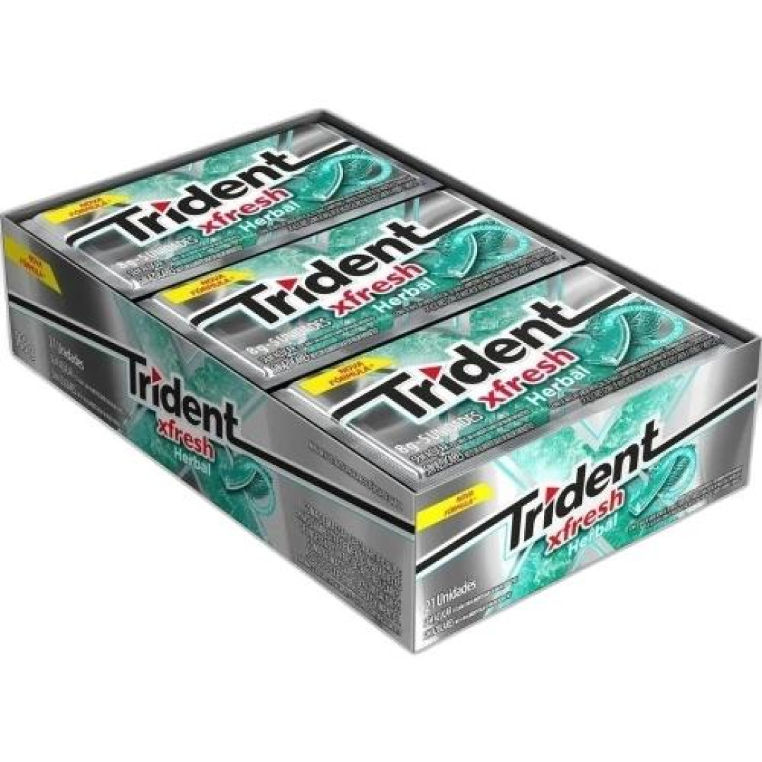 Detalhes do produto Chicle Trident Fresh 21Un Mondelez Freshherbal