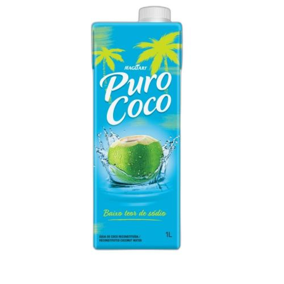 Detalhes do produto Agua Puro Coco 1Lt Maguary Coco