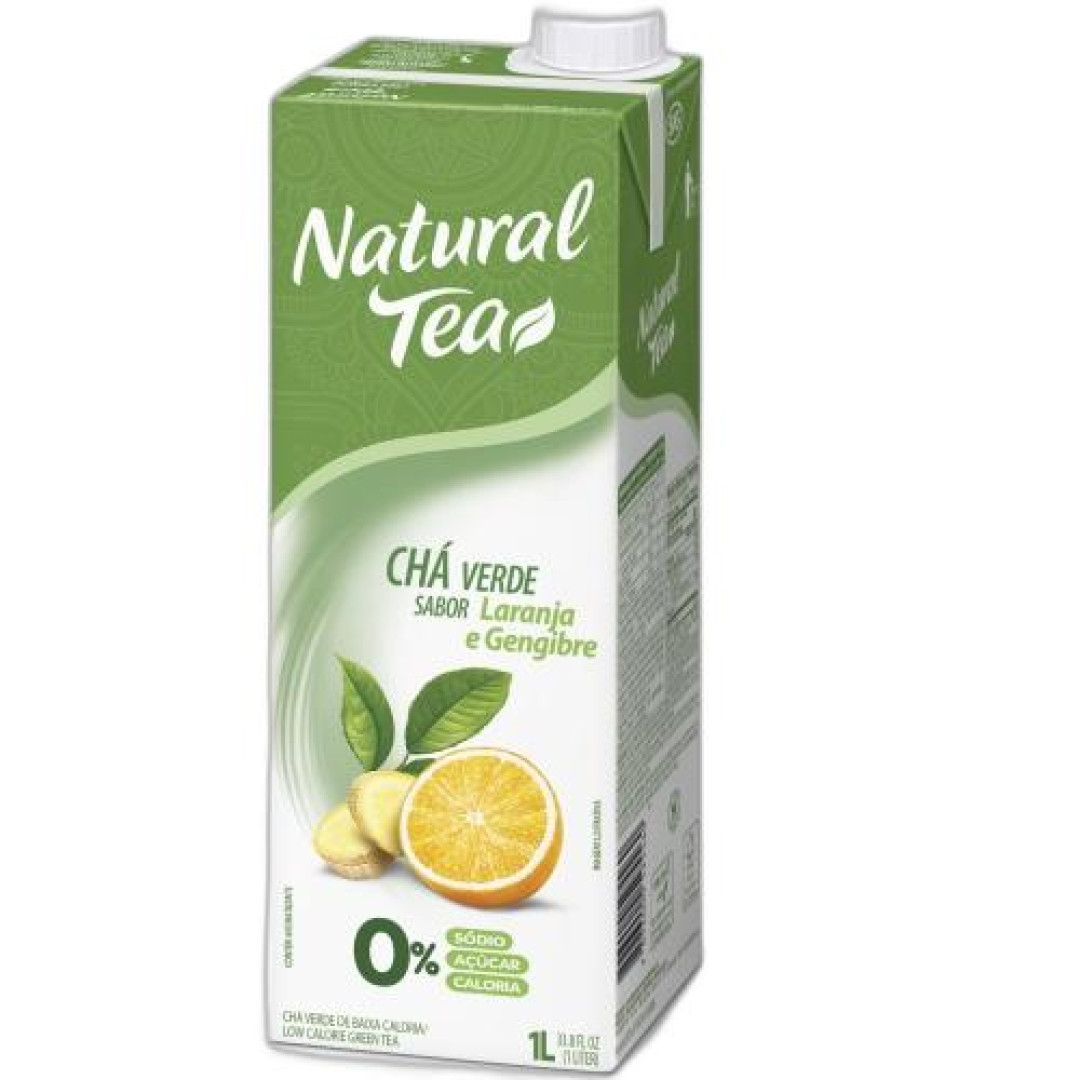Detalhes do produto Cha Verde Natural Tea 1Lt Maguary Laranja Gengibr
