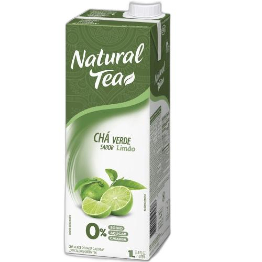 Detalhes do produto Cha Verde Natural Tea 1Lt Maguary Limao