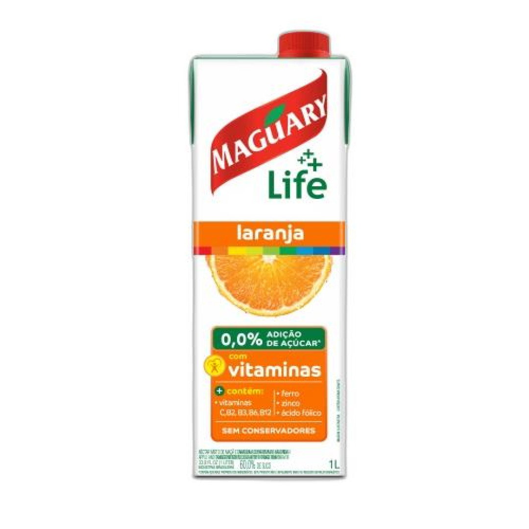 Detalhes do produto Suco Nectar Life 1Lt Maguary Laranja.maca