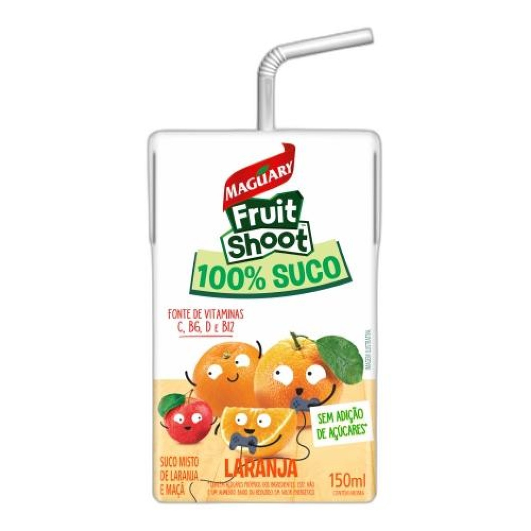 Detalhes do produto Suco Fruit Shoot 100% 150Ml Maguary Laranja.maca