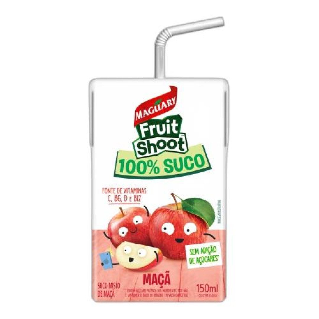 Detalhes do produto Suco Fruit Shoot 100% 150Ml Maguary Maca