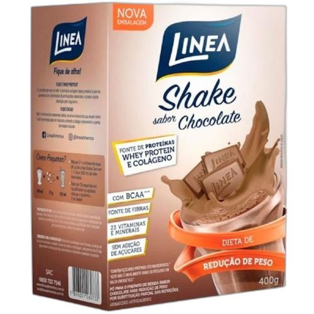 Detalhes do produto Shake Premium 330Gr Linea Chocolate