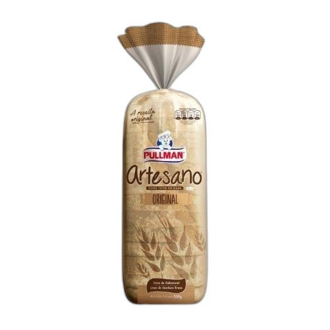 Detalhes do produto Pao Forma Artesano 500Gr Pullman .