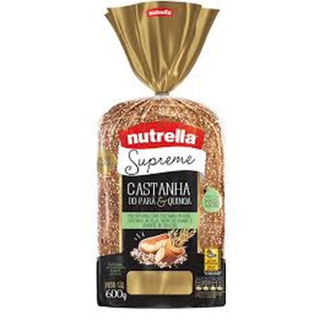 Detalhes do produto Pao Forma Supreme 450Gr Nutrella Cast Par.quinoa