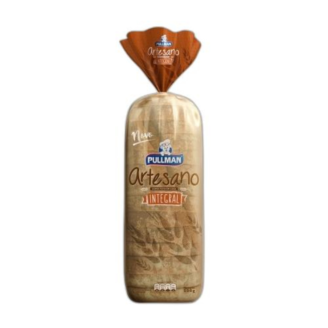 Detalhes do produto Pao Forma Artesano 500Gr Pullman Integral