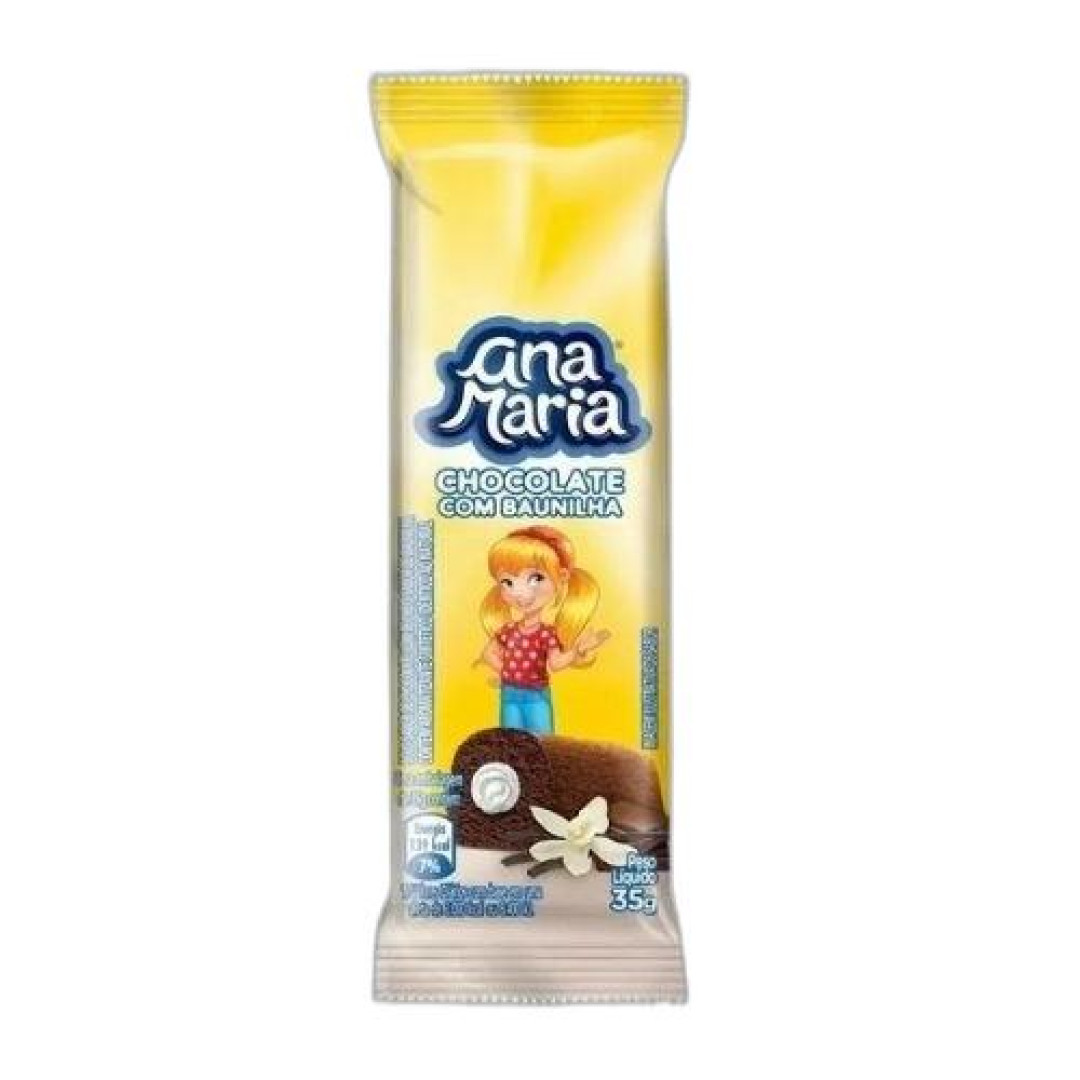 Detalhes do produto Bolo Ana Maria 35Gr Pullman Choc.baunilha