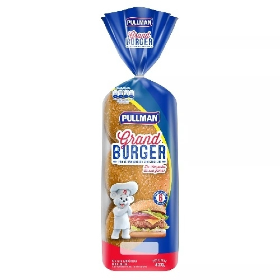 Detalhes do produto Pao Hamburguer Gergelim 420Gr Pullman .