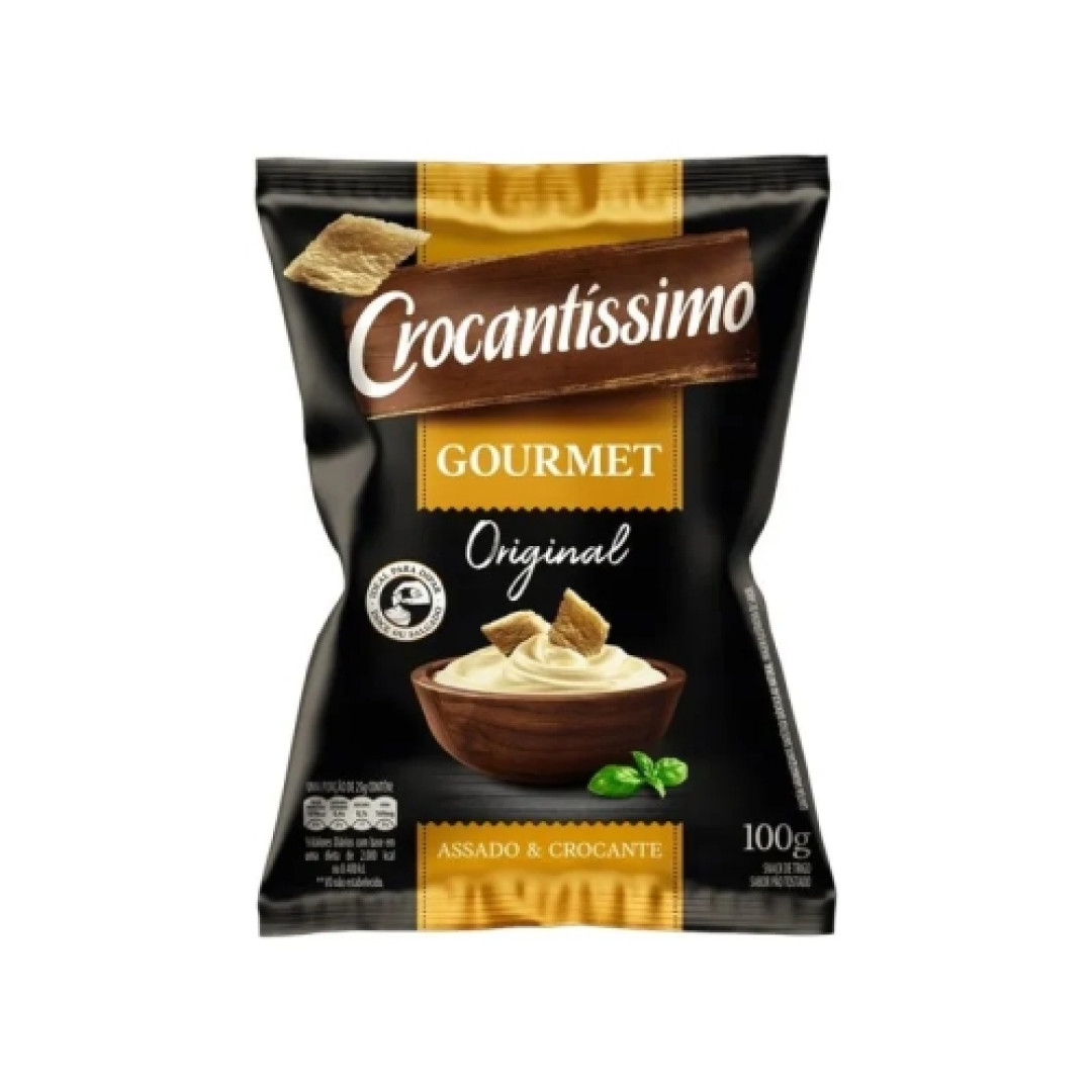 Detalhes do produto Torrada Crocantissimo Gourmet 100Gr Pull Original