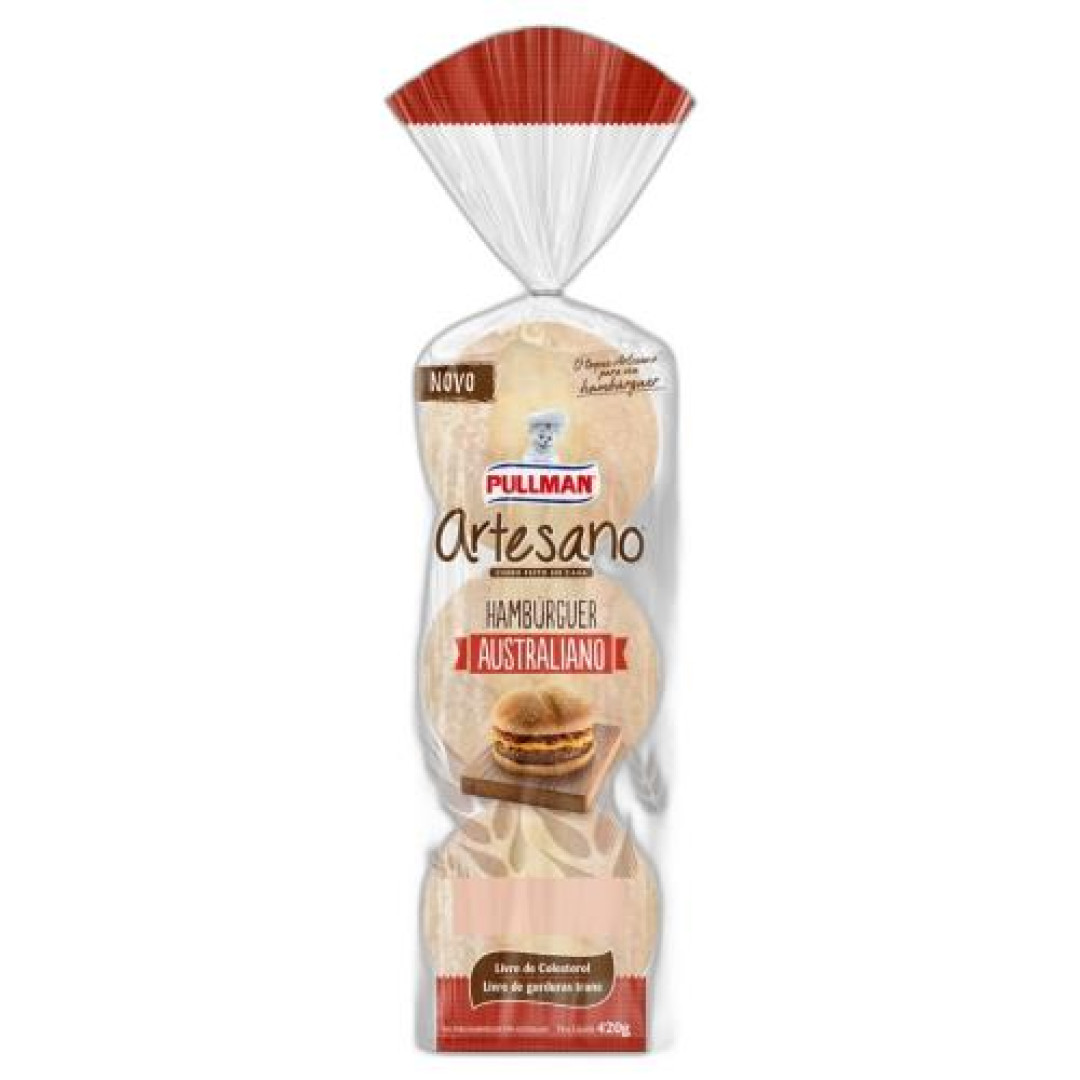 Detalhes do produto Pao Hamburguer Artesano Australian 420Gr .